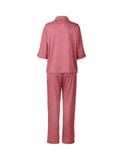  Đồ bộ mặc nhà nữ pyjama iBasic lụa satin xước quần dài áo tay lửng - HOMW049 