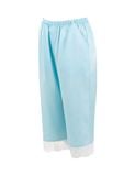  Đồ bộ mặc nhà nữ iBasic lụa satin phối ren pyjama tay ngắn quần lửng - HOMW050 