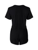  Đồ bộ mặc nhà nữ iBasic cotton rib croptop quần đùi - HOMY042 