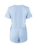  Đồ bộ mặc nhà nữ iBasic cotton rib croptop quần đùi - HOMY042 