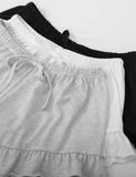  Quần đùi mặc nhà nữ iBasic cotton USA kháng khuẩn nhún bèo - HOMY043B 