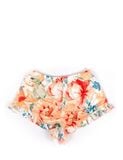  Bộ mặc nhà nữ áo sát nách croptop kết hợp quần đùi nhún iBasic HOMY048 