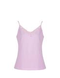  Đồ bộ mặc nhà nữ iBasic cotton hai dây phối ren – HOMY050 