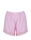  Đồ bộ mặc nhà nữ iBasic cotton hai dây phối ren – HOMY050 