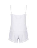  Đồ bộ mặc nhà nữ iBasic cotton hai dây phối ren – HOMY050 