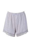  Đồ bộ mặc nhà nữ iBasic cotton hai dây phối ren – HOMY050 