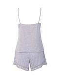  Đồ bộ mặc nhà nữ iBasic cotton hai dây phối ren – HOMY050 