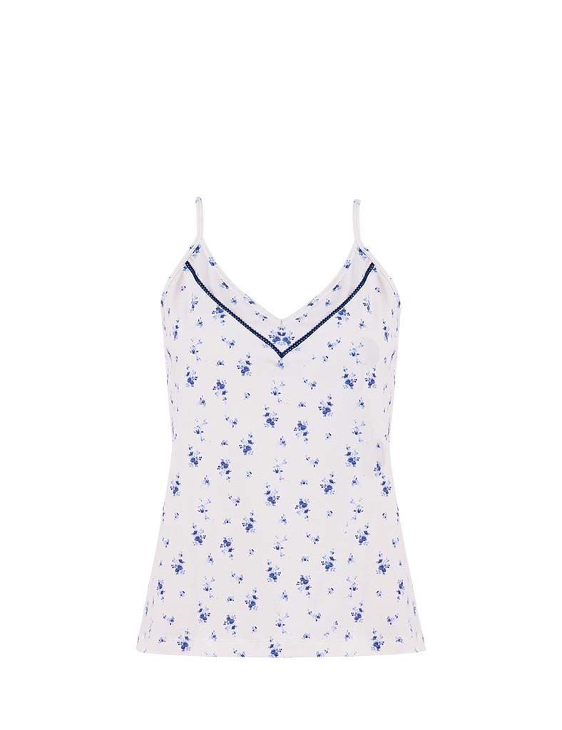  Đồ bộ mặc nhà nữ iBasic cotton hai dây quần đùi – HOMY053 