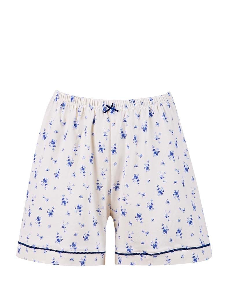  Đồ bộ mặc nhà nữ iBasic cotton hai dây quần đùi – HOMY053 