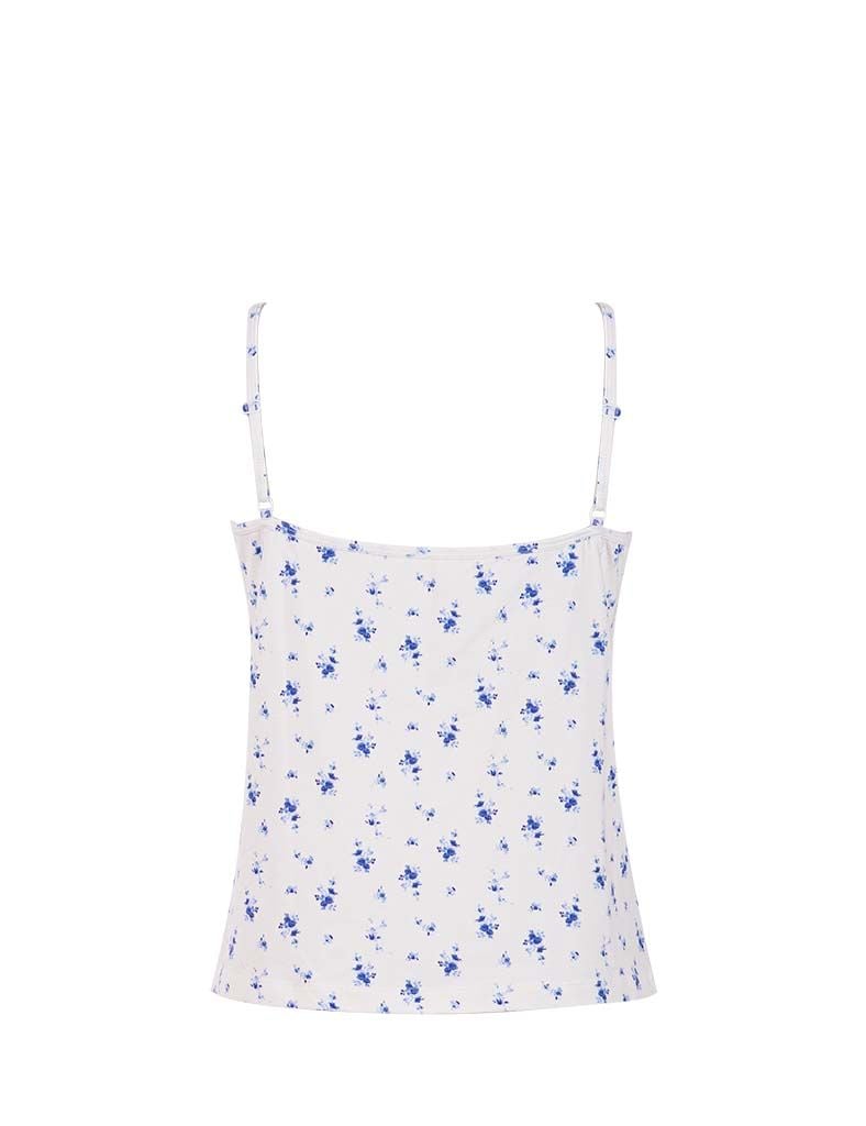  Đồ bộ mặc nhà nữ iBasic cotton hai dây quần đùi – HOMY053 