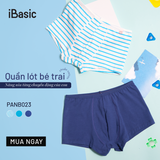  Quần lót bé trai iBasic cotton USA kháng khuẩn - PANB023 