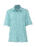  Áo sơ mi unisex đi biển hoạ tiết cây dừa Isla Vista - IVWC018 