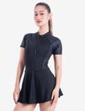  Đồ bơi nữ một mảnh tay ngắn phối hoạ tiết Isla Vista - IVWM029 