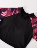  Áo bơi nữ tay ngắn croptop phối hoạ tiết Isla Vista - IVWT044 