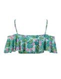 Áo bơi croptop nữ trễ vai - IVWT045 