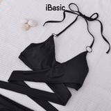  Áo bơi bikini dây đắp chéo thắt nơ Isla Vista - IVWT047 