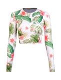  Áo bơi croptop nữ tay dài Isla Vista - IVWT048 