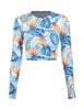  Áo bơi croptop nữ tay dài Isla Vista - IVWT048 