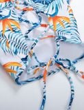  Áo bơi croptop nữ tay dài Isla Vista - IVWT048 