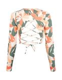  Áo bơi croptop nữ tay dài Isla Vista - IVWT048 