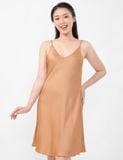  Đầm ngủ nữ iBasic lụa satin mặc nhà - SW027 