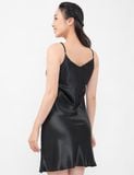  Đầm ngủ nữ iBasic lụa satin mặc nhà - SW027 