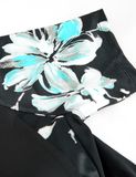  Đồ bơi nữ một mảnh tay ngắn phối hoạ tiết Isla Vista - IVWM029 