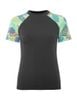  Áo bơi nữ tay ngắn T-shirt phối hoạ tiết Isla Vista - IVWT043 