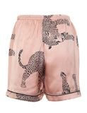  Quần Đùi Pyjama Lụa Satin Hoạ Tiết Icon iBasic - HOMW028B 