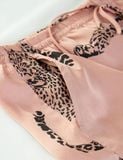  Quần Đùi Pyjama Lụa Satin Hoạ Tiết Icon iBasic - HOMW028B 