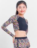  Áo bơi nữ tay dài Isla Vista - IVWT040 