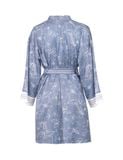  Kimono lụa satin iBasic mặc nhà nữ - SW055 
