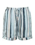  Quần Đùi Pyjama Lụa Satin Hoạ Tiết Icon iBasic - HOMW028B 