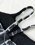  Áo ngực thể thao Geometric Yoga Bra lưng V iBXW002T-2 
