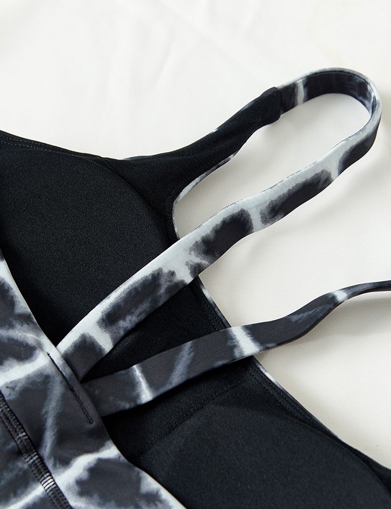  Áo ngực thể thao Geometric Yoga Bra lưng V iBXW002T-2 
