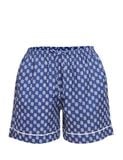  Quần Đùi Pyjama Lụa Satin Hoạ Tiết Icon iBasic - HOMW028B 