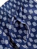  Quần Đùi Pyjama Lụa Satin Hoạ Tiết Icon iBasic - HOMW028B 