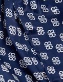  Quần Đùi Pyjama Lụa Satin Hoạ Tiết Icon iBasic - HOMW028B 