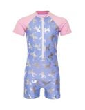  Bộ đồ bơi bé gái liền thân tay ngắn - IVKGM003 