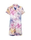  Quần Đùi Pyjama Lụa Satin Hoạ Tiết Icon iBasic - HOMW028B 