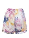  Quần Đùi Pyjama Lụa Satin Hoạ Tiết Icon iBasic - HOMW028B 