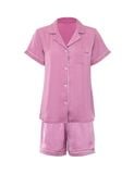  Quần Đùi Pyjama Lụa Satin Hoạ Tiết Icon iBasic - HOMW028B 