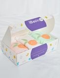  Hộp 3 quần lót bé gái iBasic cotton USA kháng khuẩn boyshort hoạ tiết - PANG020 