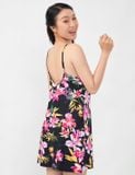  Đầm ngủ nữ iBasic thun họa tiết mặc nhà - 7916-1 
