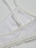  Áo ngực học sinh iBasic cotton viền ren - BRAT005 