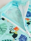  Bộ đồ bơi bé gái liền thân tay ngắn - IVKGM003 