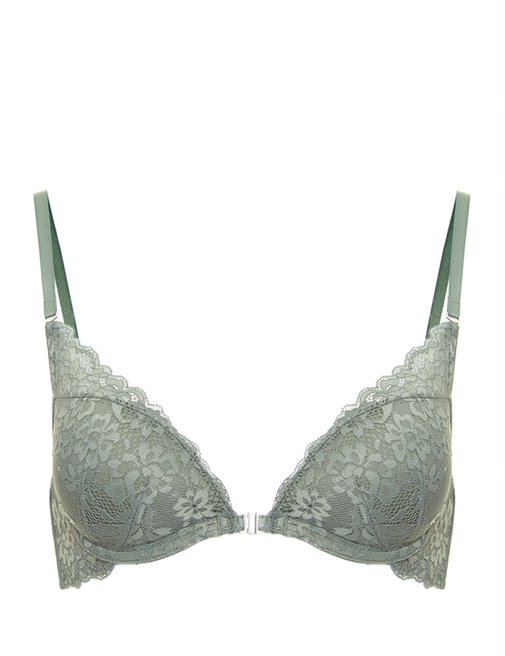 Áo Ngực Có Gọng Mút Vừa Ren Cup Demi Cài Trước - BRAY060 – iBasic Áo Ngực Có Gọng Mút Vừa Ren Cup Demi Cài Trước - Bray060 – Ibasic