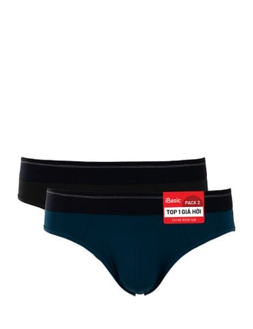  Pack 2 Quần lót nam iBasic brief thun lạnh - PA2PANM111 