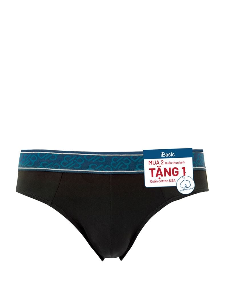  [MUA 2 TẶNG 1] Pack 2 Quần lót nam iBasic brief poly tặng 1 quần lót nam brief cotton USA - PA3PANM119 