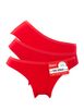  Pack 3 combo quần lót nữ iBasic cotton USA kháng khuẩn 3 phom lưng vừa daily - PANW012-PA3 